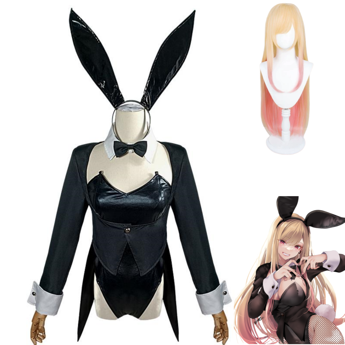 Anime Cosplay Black Girl - Anime My Dress-Up Darling Kitagawa Marin