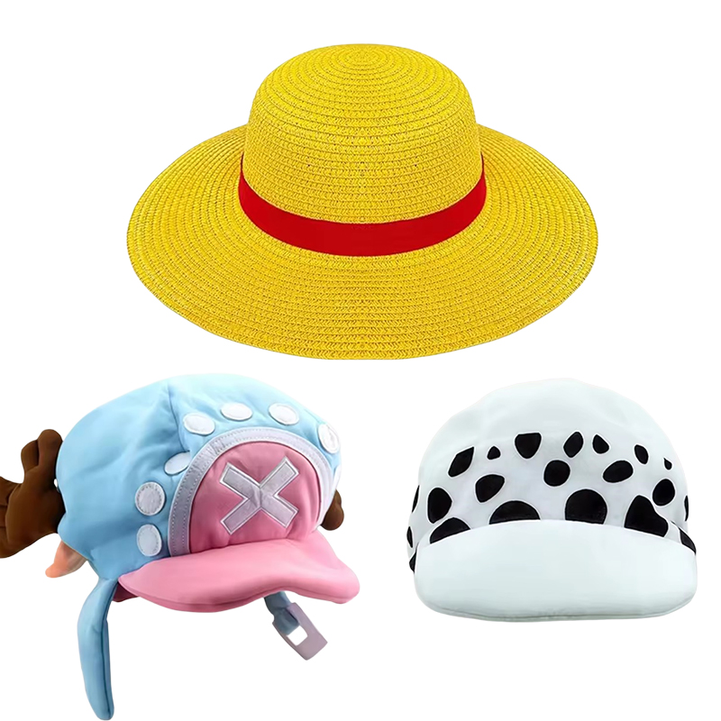 One Piece Straw Hat - Anime ONE PIECE Hat Luffy Straw