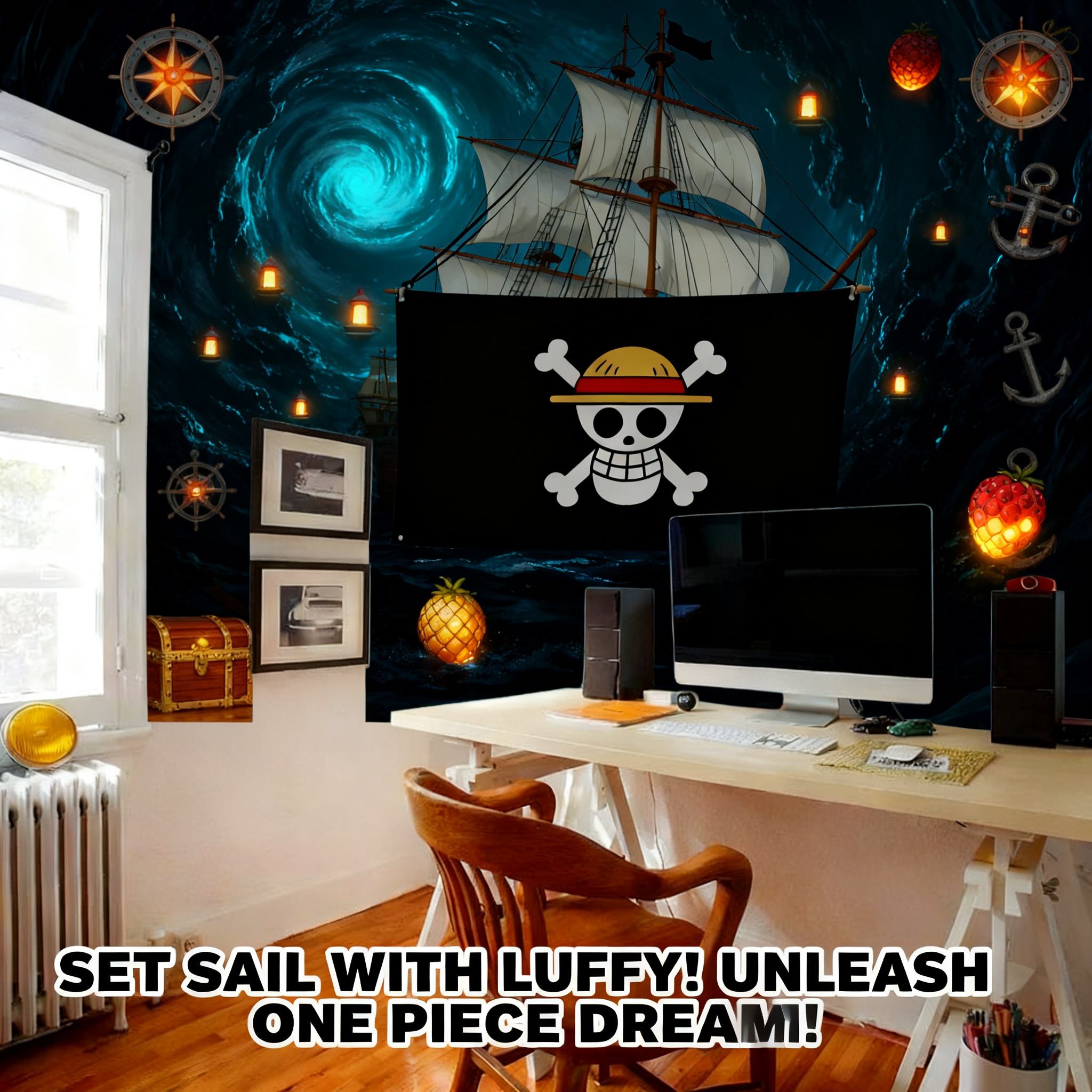 One Piece Straw Hat - One Piece Luffy Straw Hat Pirates