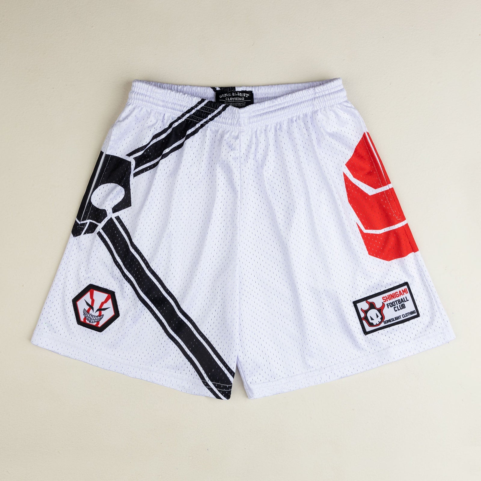 Anime Cosplay Bleach - BLEACH Shinigami Football Club Mesh Shorts