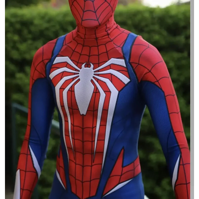 Anime Cosplay Youtube - Halloween Peter Parker Spider Suit in