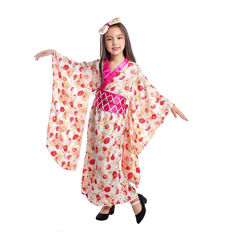 Girl Japanese Kimono Suit Trad - Asian Cosplay Anime incelemesi ve fiyatı