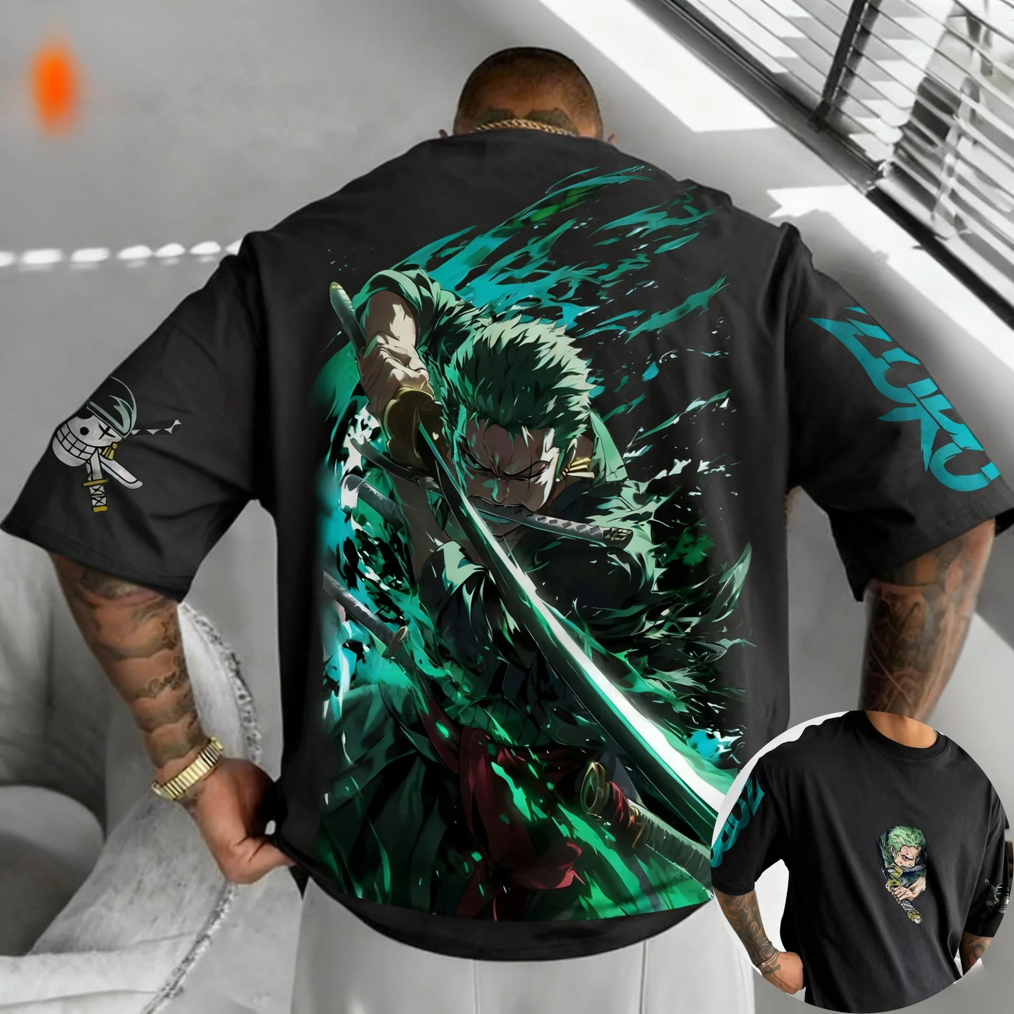 2026 One Piece Zoro Printed Co - Cosplay Anime Zoro incelemesi ve fiyatı