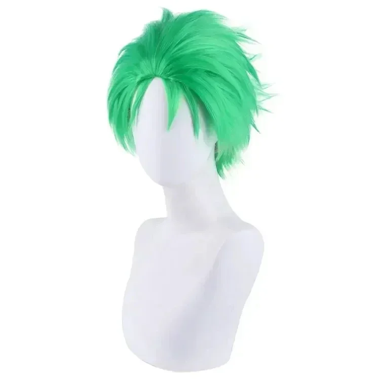 Anime Slicked-back green wig S - Cosplay Anime Zoro incelemesi ve fiyatı