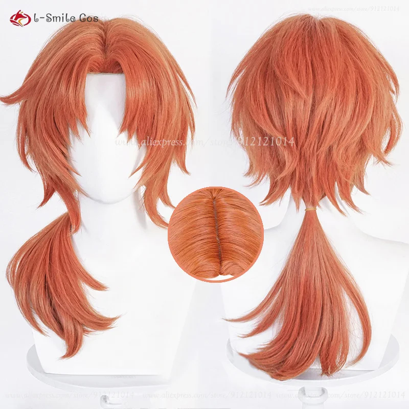 xiaoxiao Anime Hanako-kun Aoi  - Anime Cosplay Orange Hair incelemesi ve fiyatı