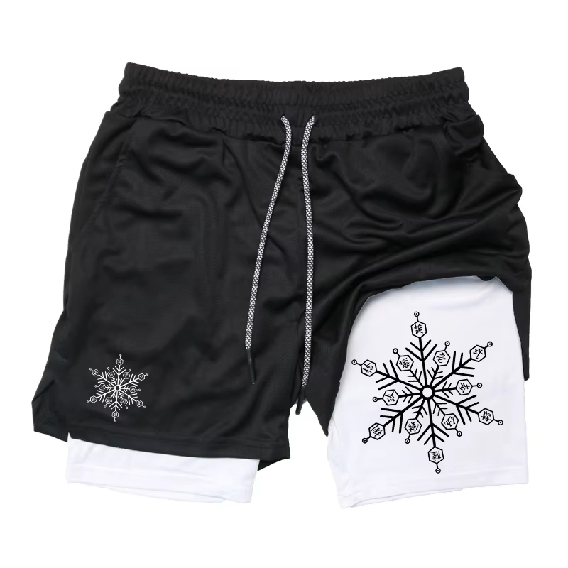 Akaza Men's 2-in-1 Shorts cott - Anime Cosplay Naruto incelemesi ve fiyatı