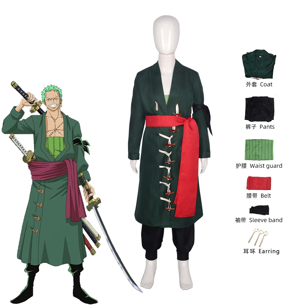 Fantasia Wano Country Roronoa  - Cosplay Anime Zoro incelemesi ve fiyatı