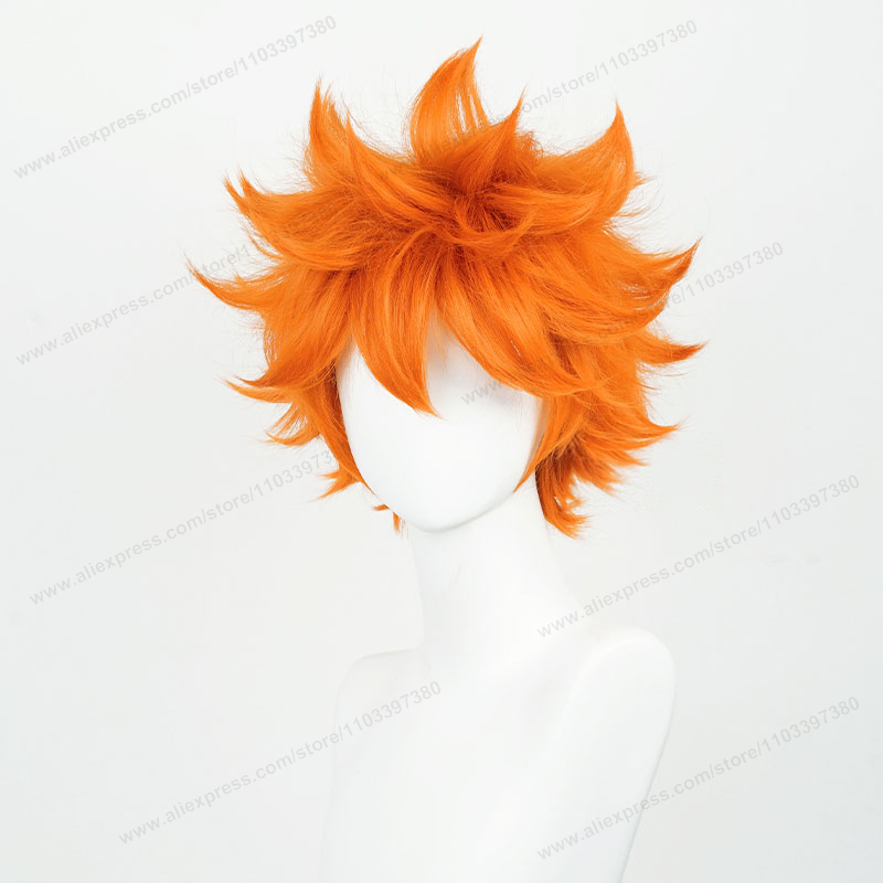 Hinata Shoyo Cosplay Wig 26cm  - Anime Cosplay Orange Hair incelemesi ve fiyatı