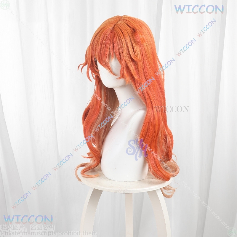 Anime Game Wuthering Waves Cos - Anime Cosplay Orange Hair incelemesi ve fiyatı
