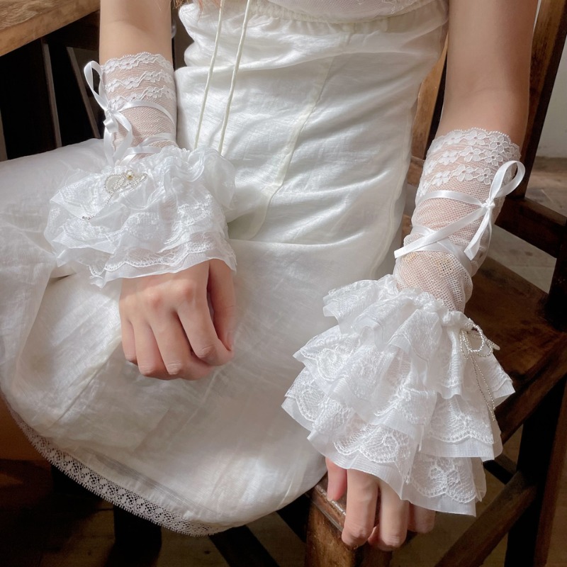 Women Sexy Lace Splicing Ruffl - Cosplay Anime Expo incelemesi ve fiyatı