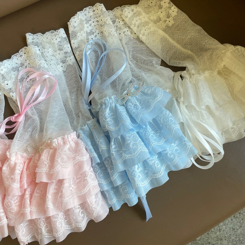 Women Sexy Lace Splicing Ruffl - Cosplay Anime Expo incelemesi ve fiyatı