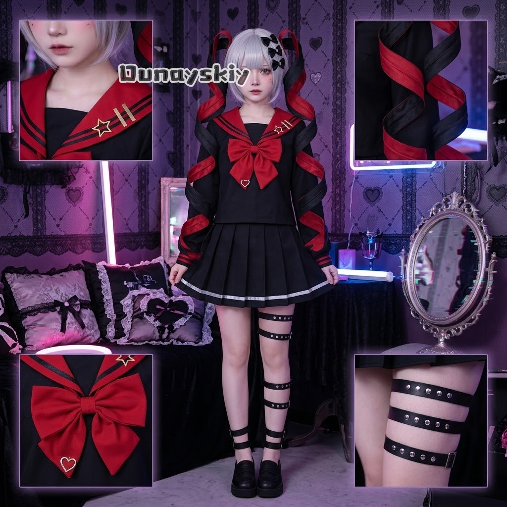 LWW09*Yandere K Angel RAIN Bla - Anime Cosplay Black Girl incelemesi ve fiyatı
