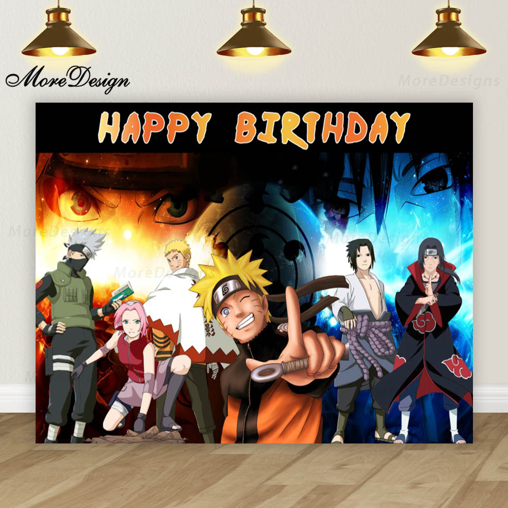 Naruto Photo Backdrop Kids 1st - Anime Cosplay Naruto incelemesi ve fiyatı