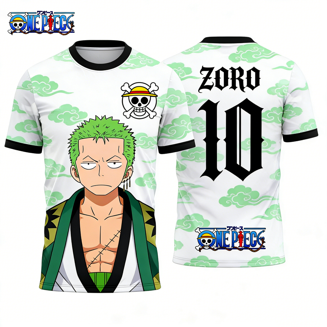 One Piece's Zoro Graphic T-shi - Cosplay Anime Zoro incelemesi ve fiyatı
