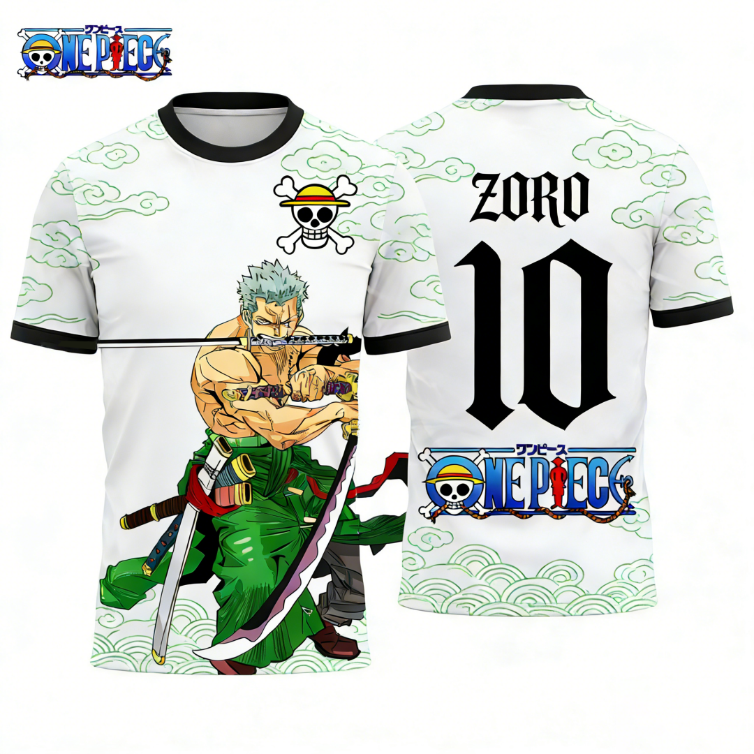 One Piece's Zoro Graphic T-shi - Cosplay Anime Zoro incelemesi ve fiyatı