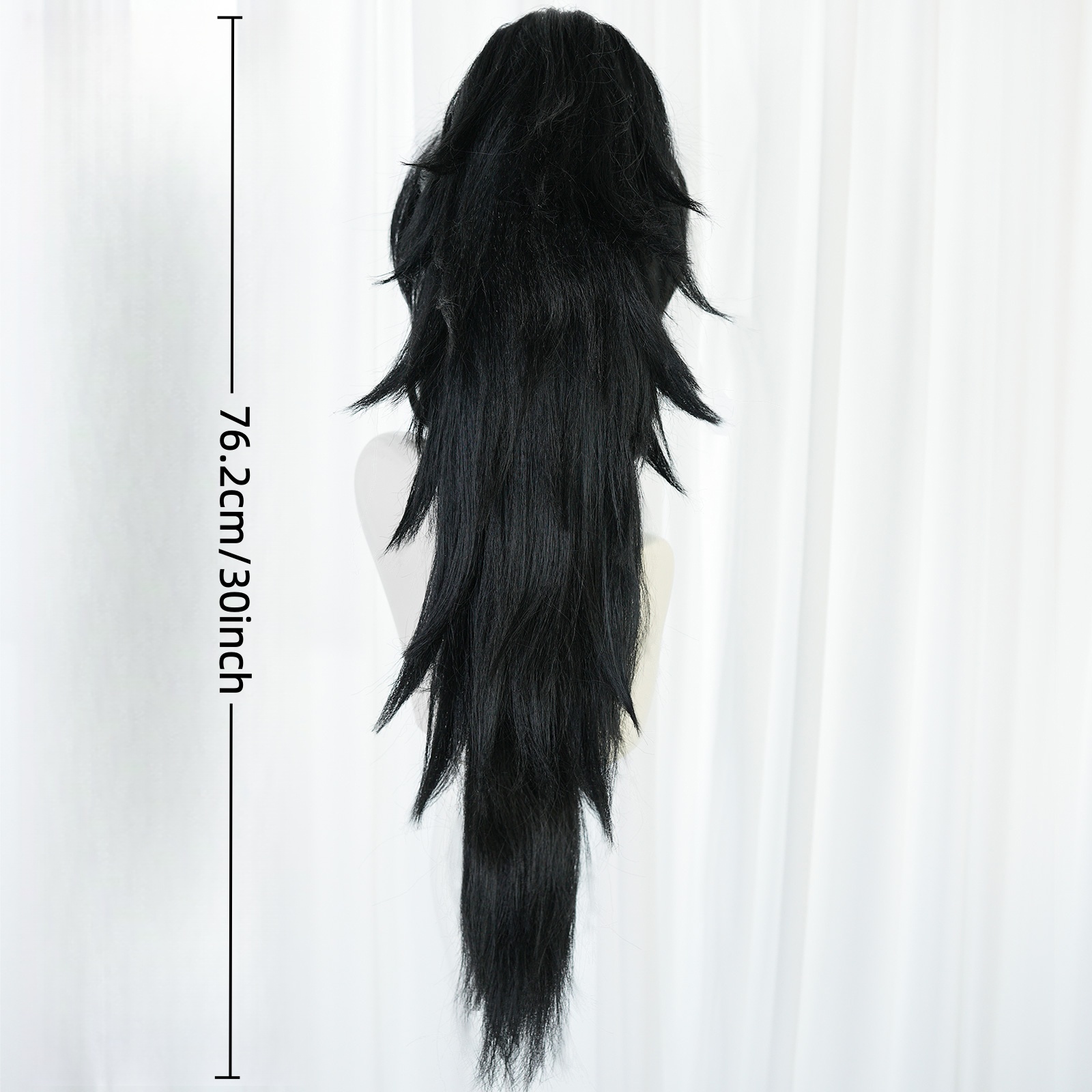 Anime cosplay wig black hairst - Cosplay Anime Expo incelemesi ve fiyatı
