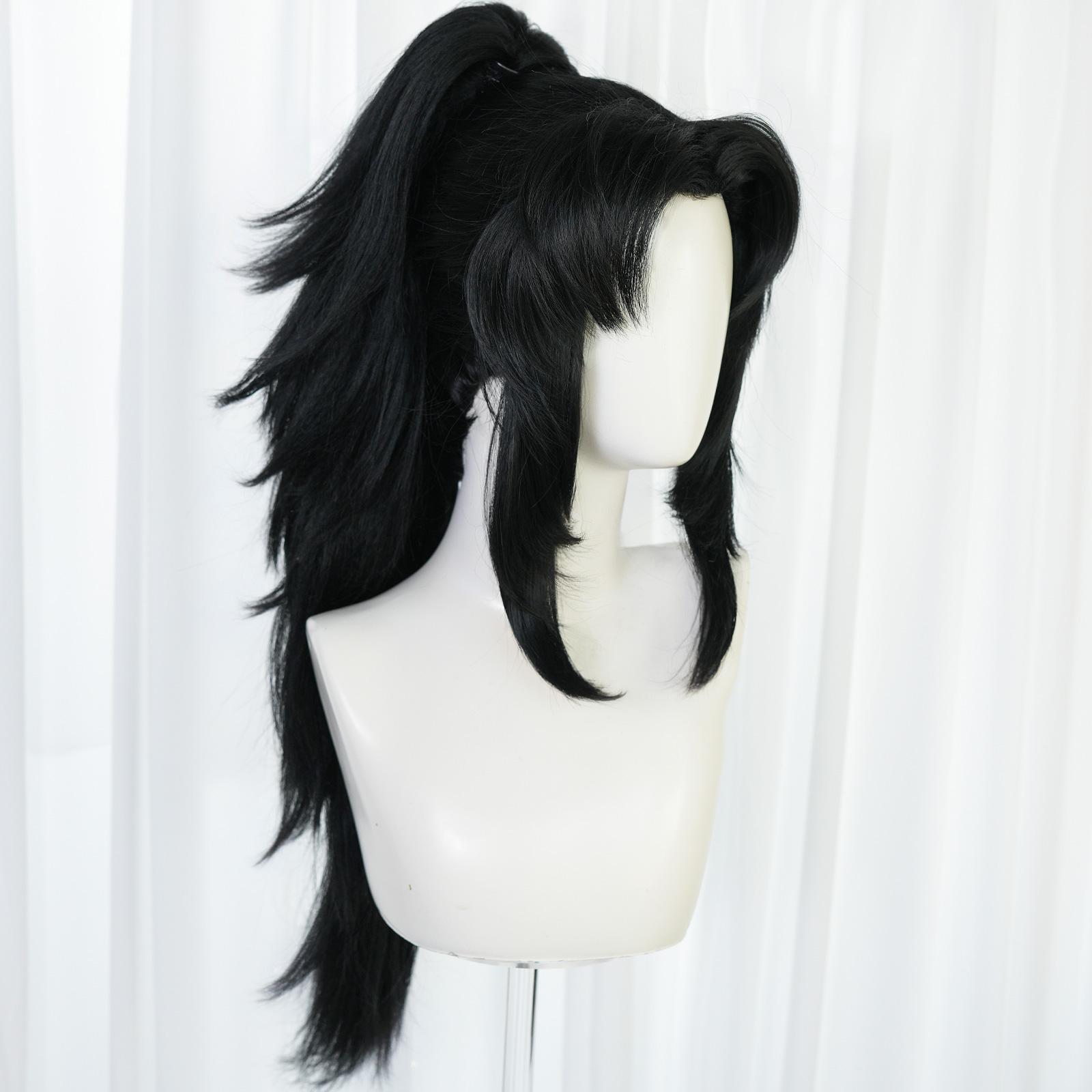 Anime cosplay wig black hairst - Cosplay Anime Expo incelemesi ve fiyatı