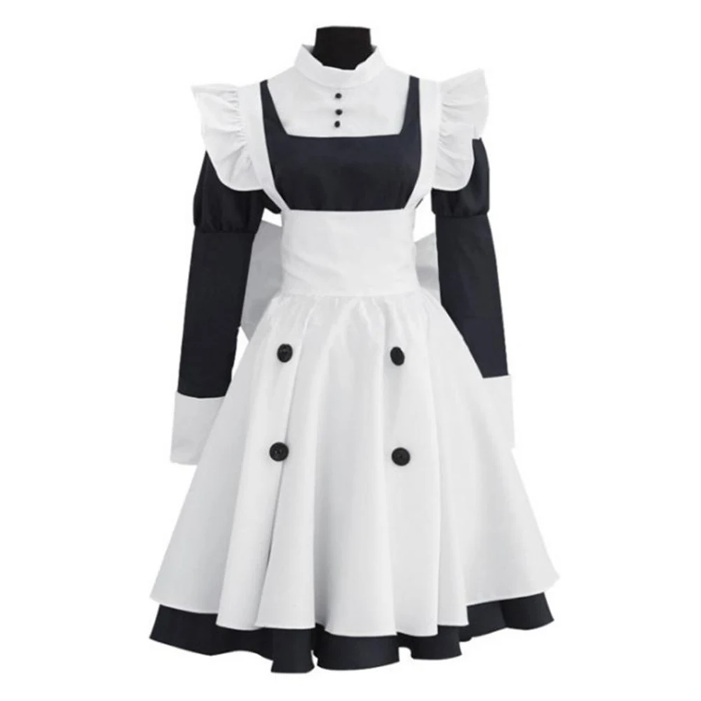 2025 Meyrin Maid Uniform for W - Anime Cosplay Black Girl incelemesi ve fiyatı