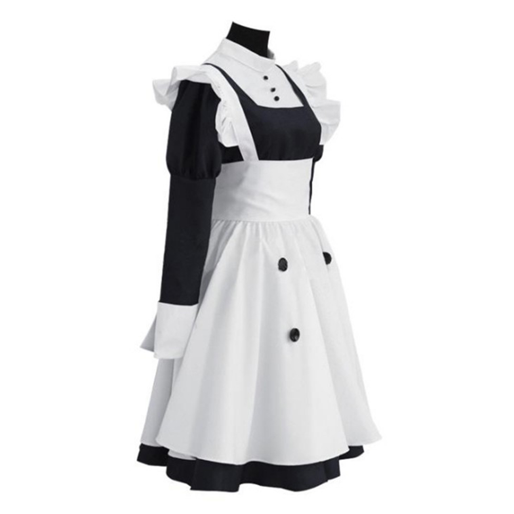 2025 Meyrin Maid Uniform for W - Anime Cosplay Black Girl incelemesi ve fiyatı