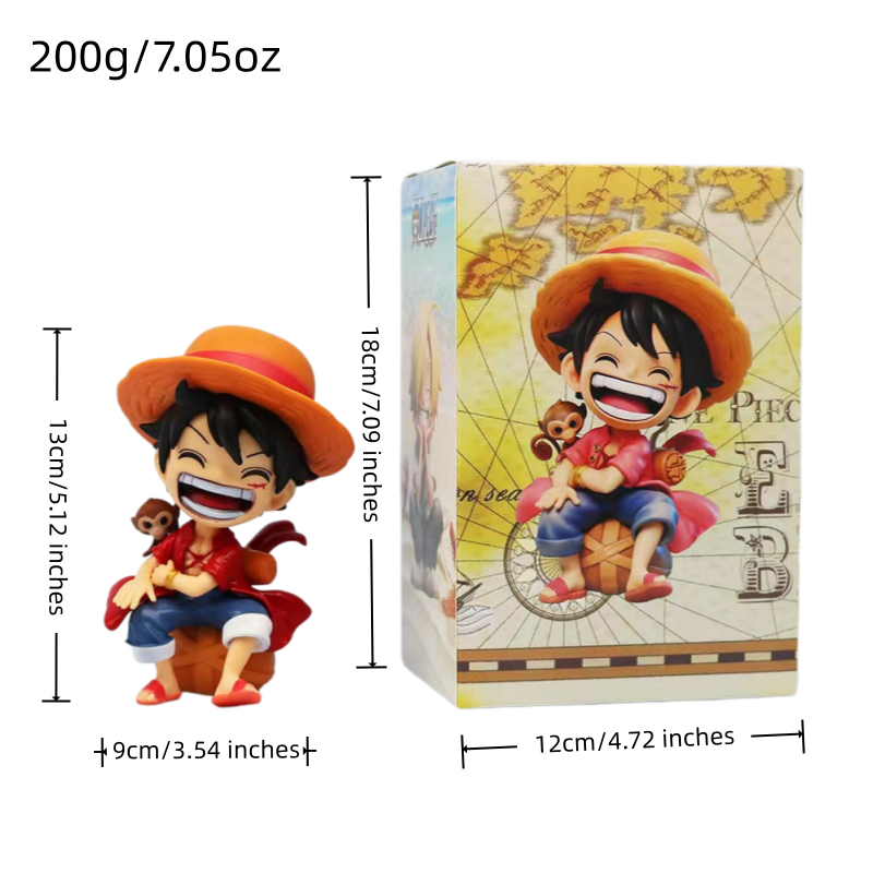 One Piece Chibi Luffy Zoro San - One Piece Straw Hat incelemesi ve fiyatı