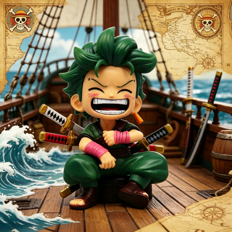 One Piece Chibi Luffy Zoro San - One Piece Straw Hat incelemesi ve fiyatı