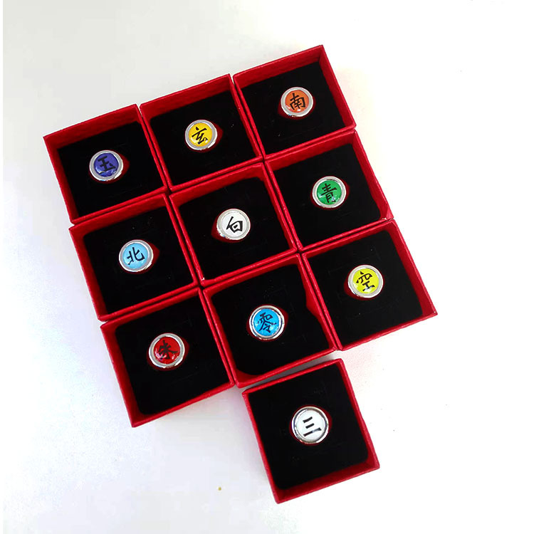Hot Anime Accessories Ring Aka - Anime Cosplay Naruto incelemesi ve fiyatı