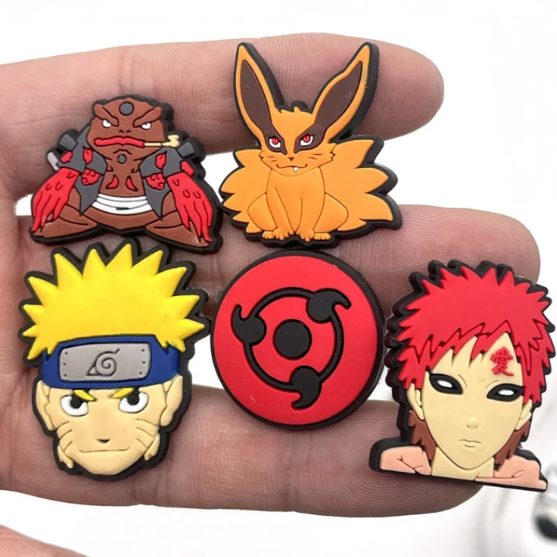 Random 5/10/20PCS Shoe Decorat - Anime Cosplay Naruto incelemesi ve fiyatı