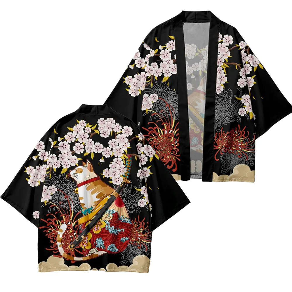 Japanese Cat Print Cosplay Hao - Asian Cosplay Anime incelemesi ve fiyatı