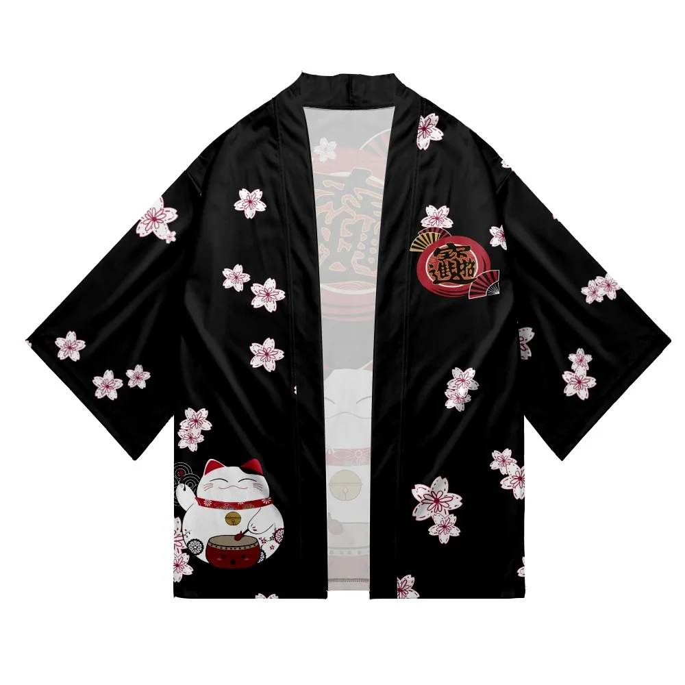 Japanese Cat Print Cosplay Hao - Asian Cosplay Anime incelemesi ve fiyatı