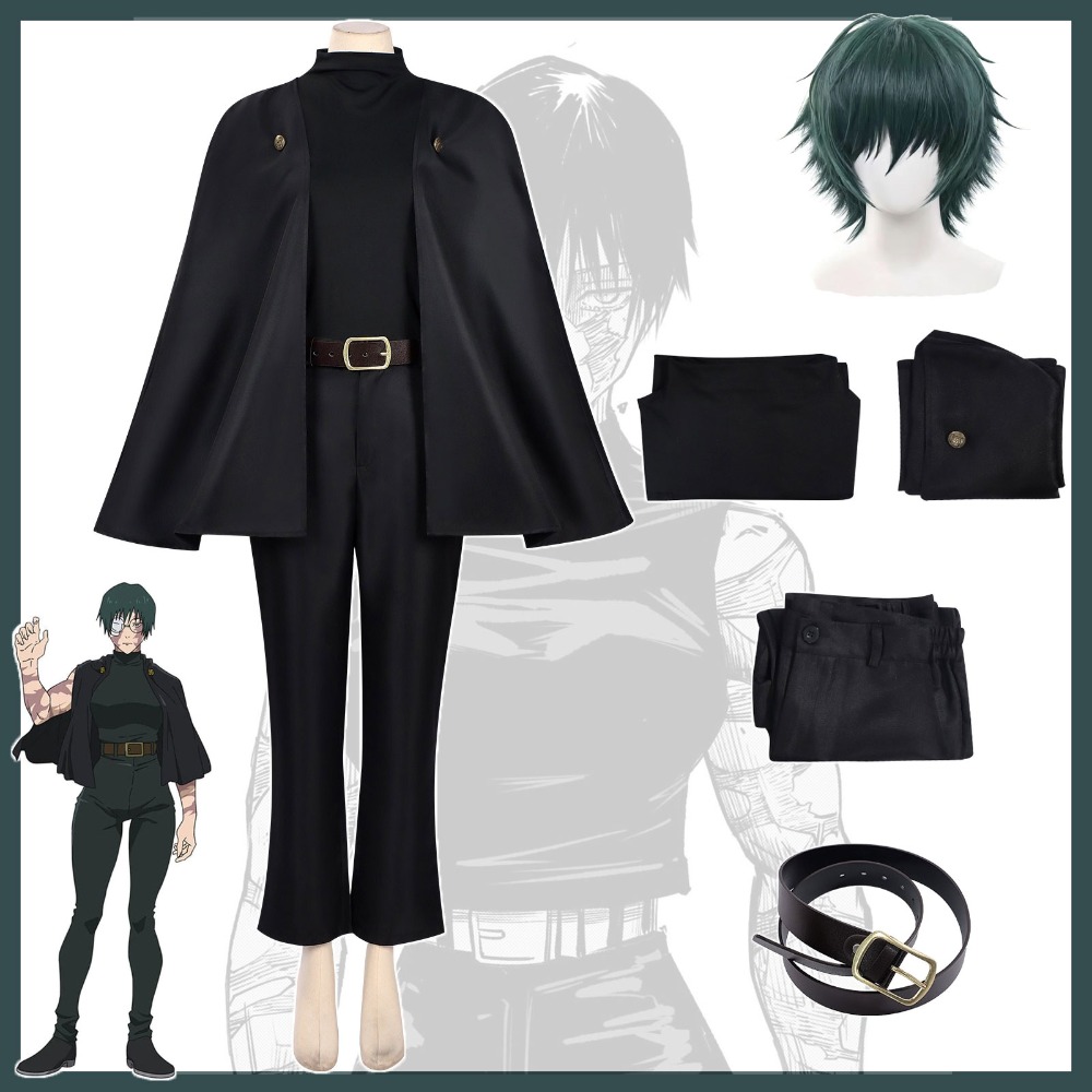 Anime Jujutsu JJK Zenin Maki C - Anime Cosplay Jujutsu incelemesi ve fiyatı