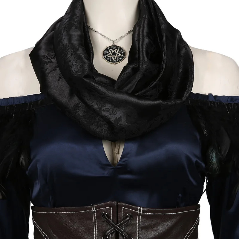 Yennefer Cosplay Fantasia Cost - Anime Cosplay Youtube incelemesi ve fiyatı