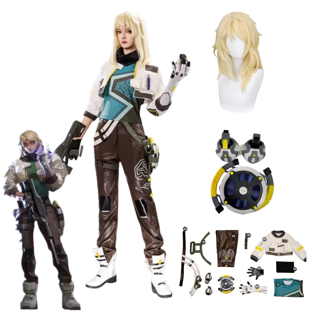 Deadlock Cosplay Costume Props - Cosplay Anime Top incelemesi ve fiyatı