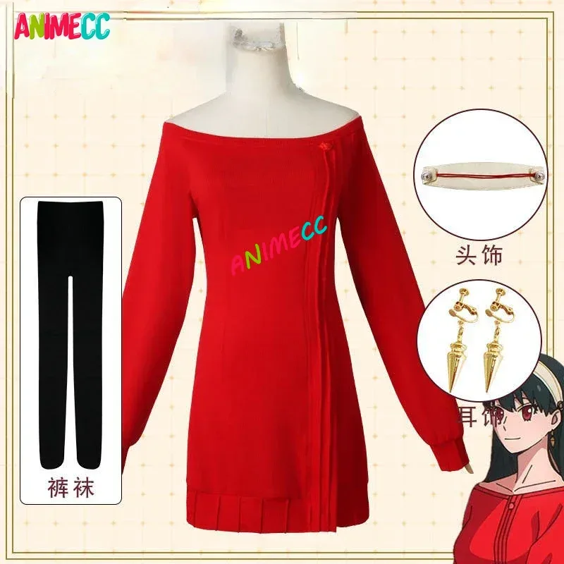 ANIMECC in Stock Yor Forger Co - Anime Cosplay Youtube incelemesi ve fiyatı