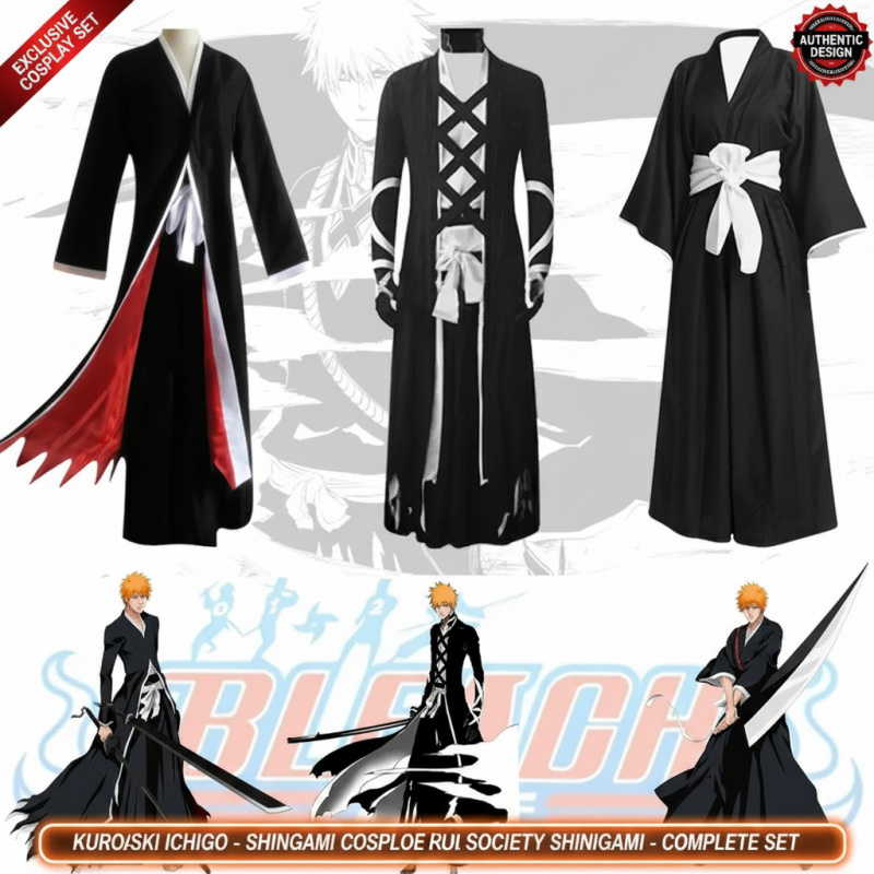 ☆SunlCos Anime Bleach Kurosaki - Anime Cosplay Bleach incelemesi ve fiyatı