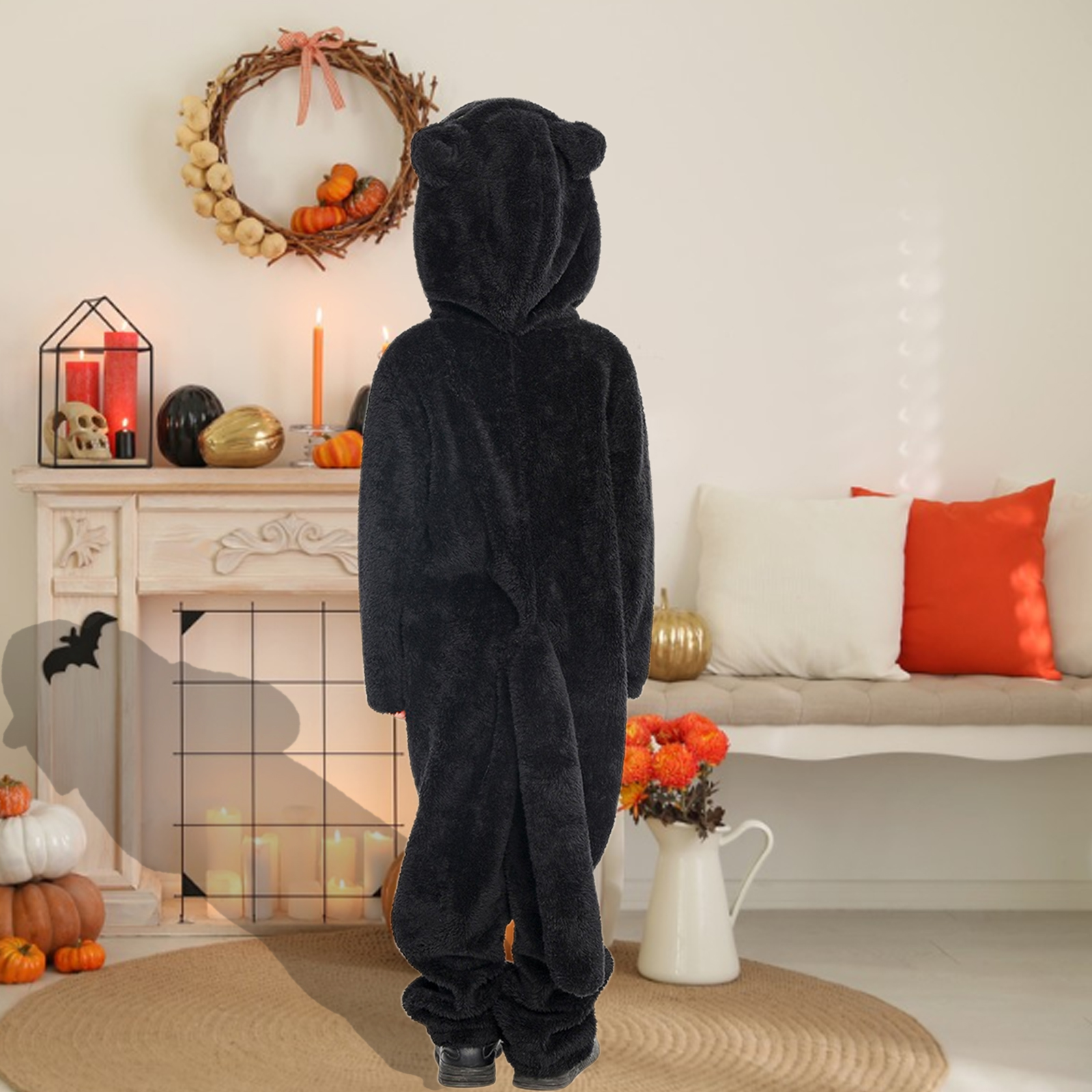 Kids Black Cat Cosplay Costume - Anime Cosplay Black Girl incelemesi ve fiyatı