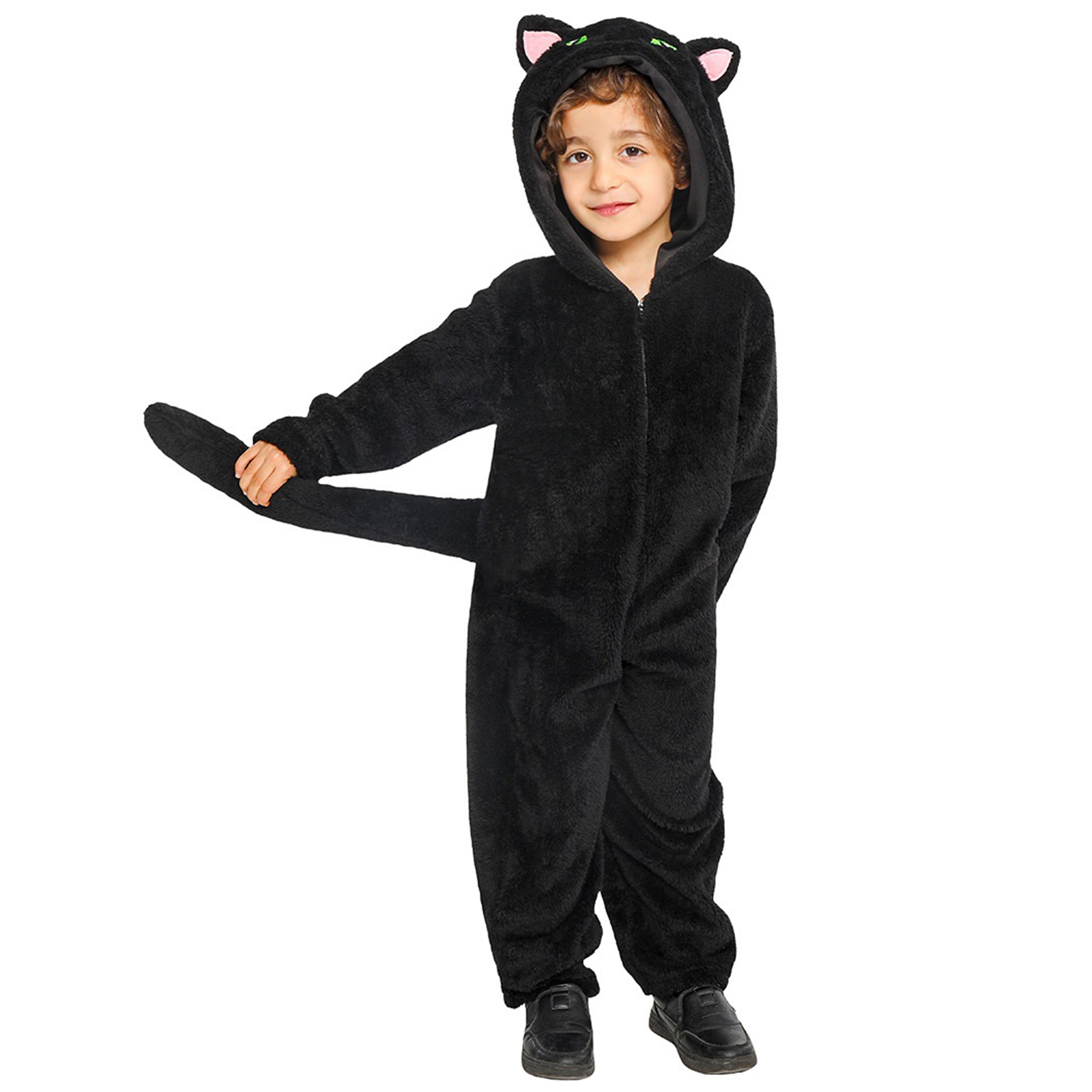 Kids Black Cat Cosplay Costume - Anime Cosplay Black Girl incelemesi ve fiyatı