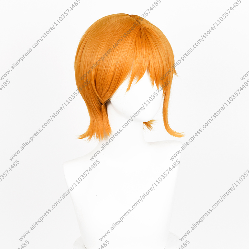 Anime Nami Cosplay Wigs 30cm O - Anime Cosplay Orange Hair incelemesi ve fiyatı
