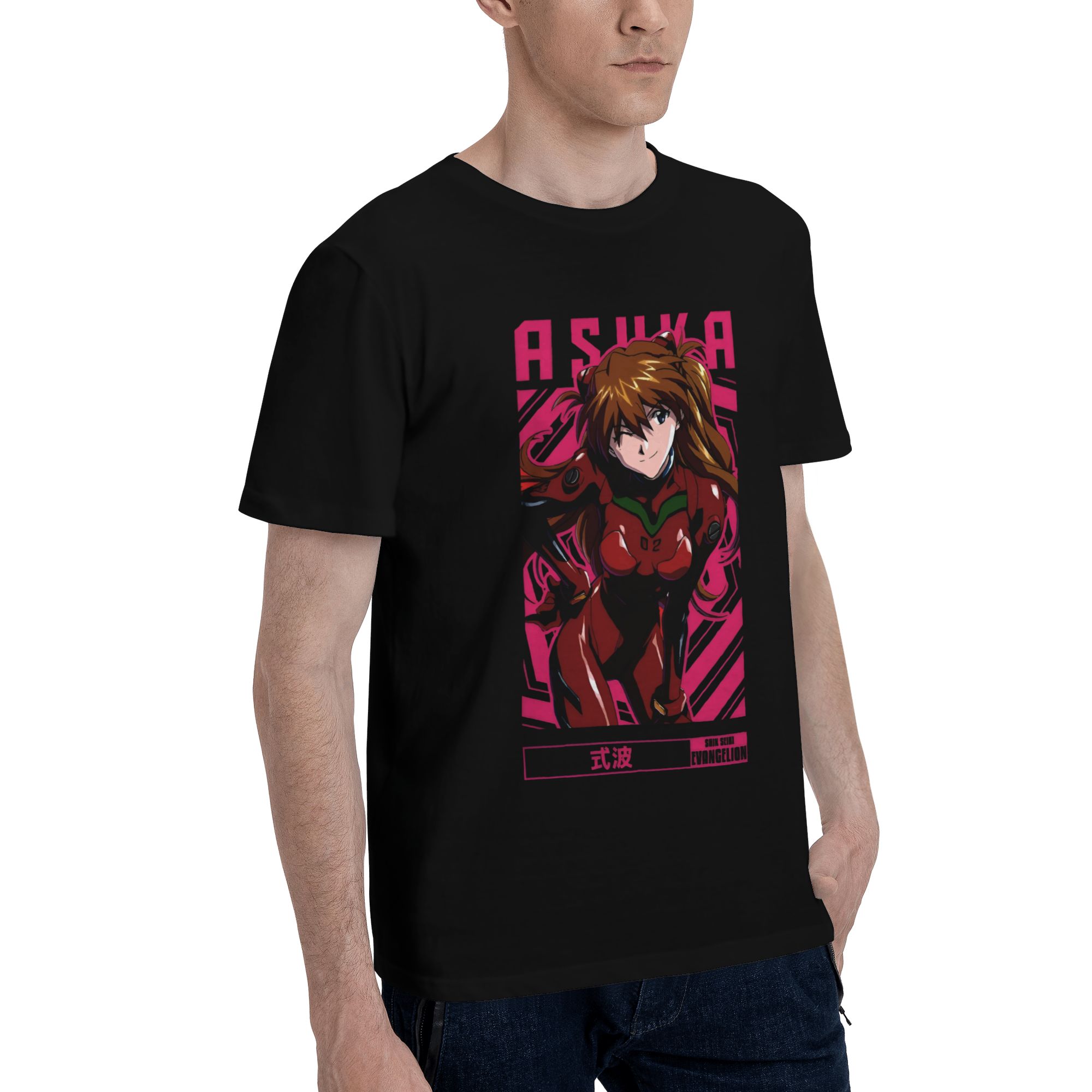 E-Evangelions Tshirt Men Fashi - Anime Cosplay Idea incelemesi ve fiyatı