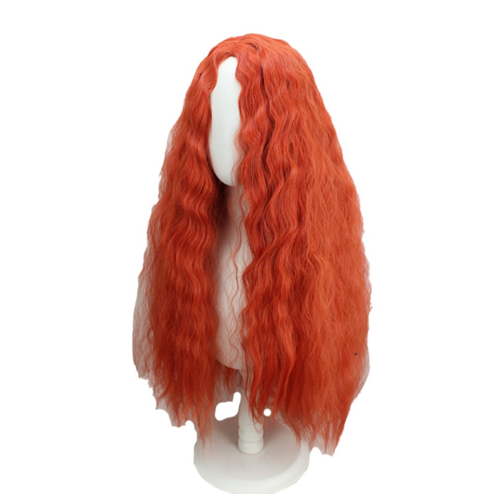 Malenia Cosplay Wig Orange Red - Anime Cosplay Orange Hair incelemesi ve fiyatı