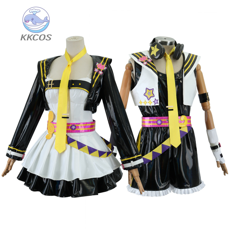 Anime Muse Dash Rinn Lenn Game - Anime Cosplay Swimsuit incelemesi ve fiyatı
