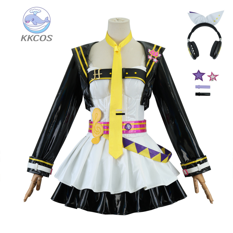 Anime Muse Dash Rinn Lenn Game - Anime Cosplay Swimsuit incelemesi ve fiyatı
