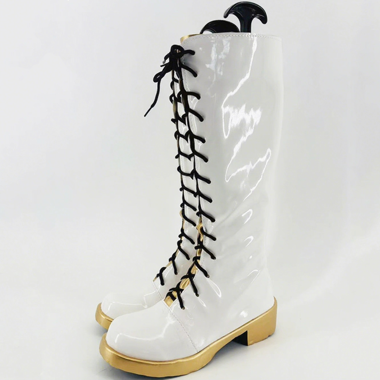 Zoey Mira Rumi Boots Black Gol - Anime Zoey Cosplay incelemesi ve fiyatı