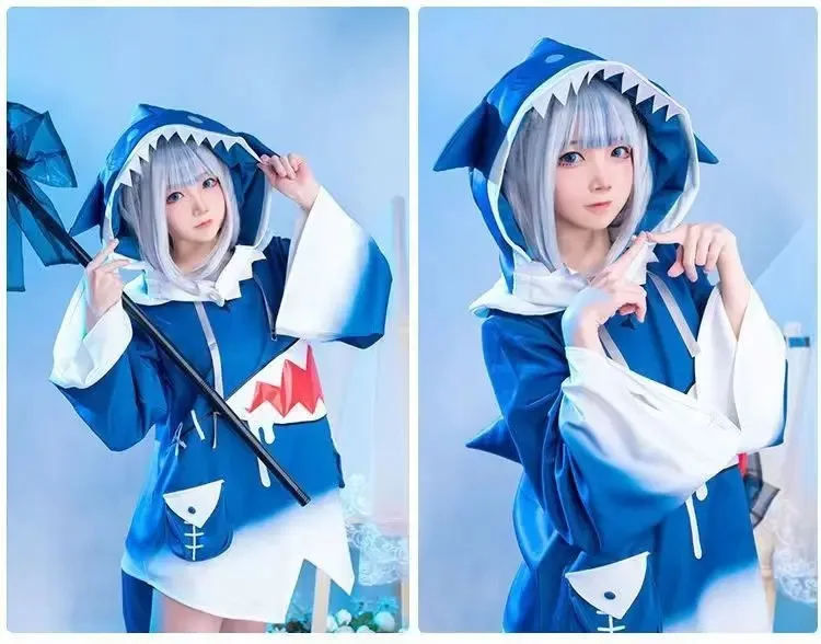 in stock Hololive ENG Gawr Gur - Anime Cosplay Youtube incelemesi ve fiyatı