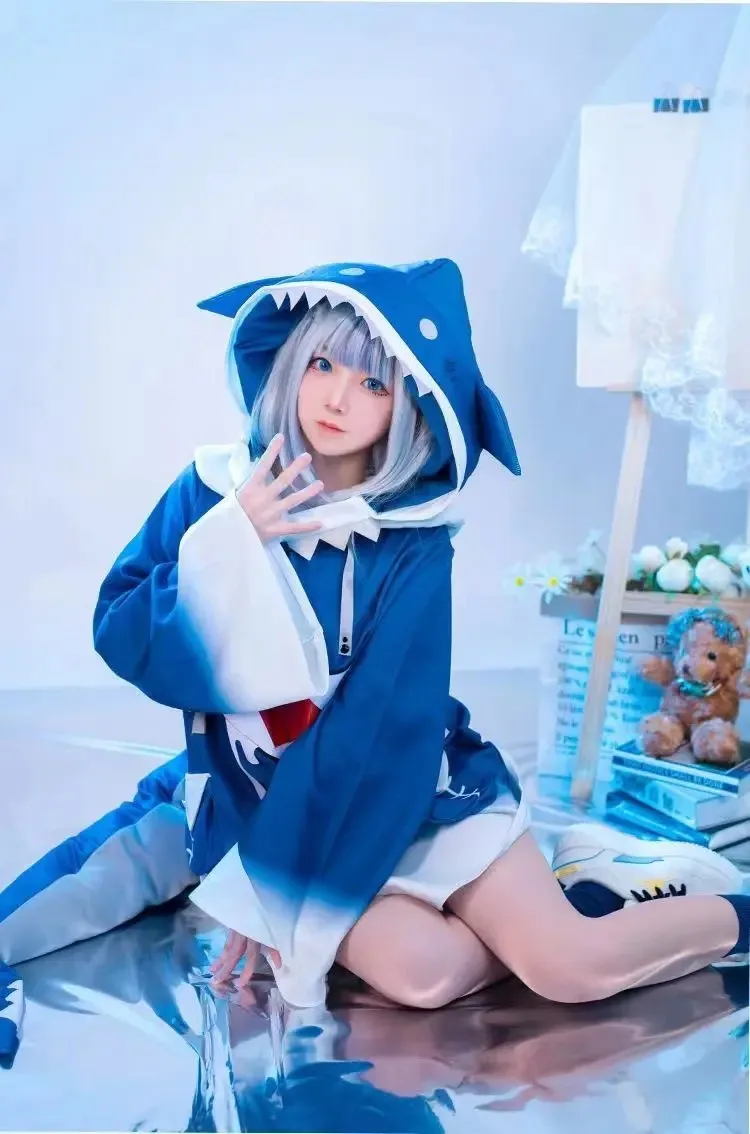 in stock Hololive ENG Gawr Gur - Anime Cosplay Youtube incelemesi ve fiyatı