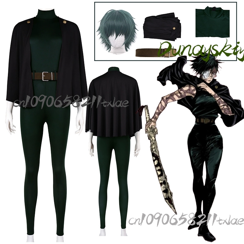 Zenin Maki Heavenly Tyrant Juj - Anime Cosplay Jujutsu incelemesi ve fiyatı