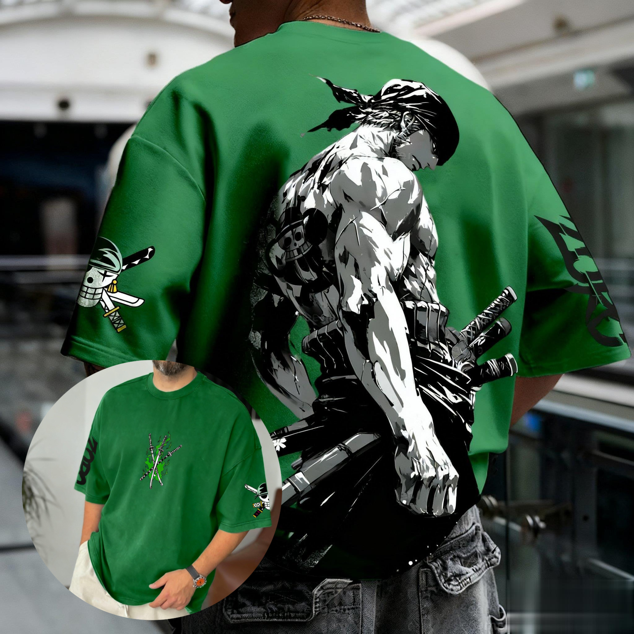Summer Y2k Anime One Piece Zor - Cosplay Anime Zoro incelemesi ve fiyatı